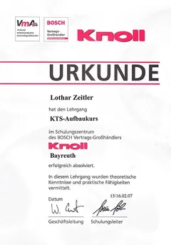 Schulungszertifikat 3