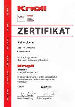 Schulungszertifikat 12