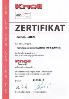 Schulungszertifikat 15