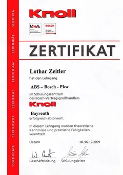 Schulungszertifikat 7