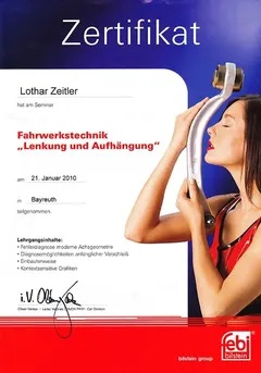Schulungszertifikat 8